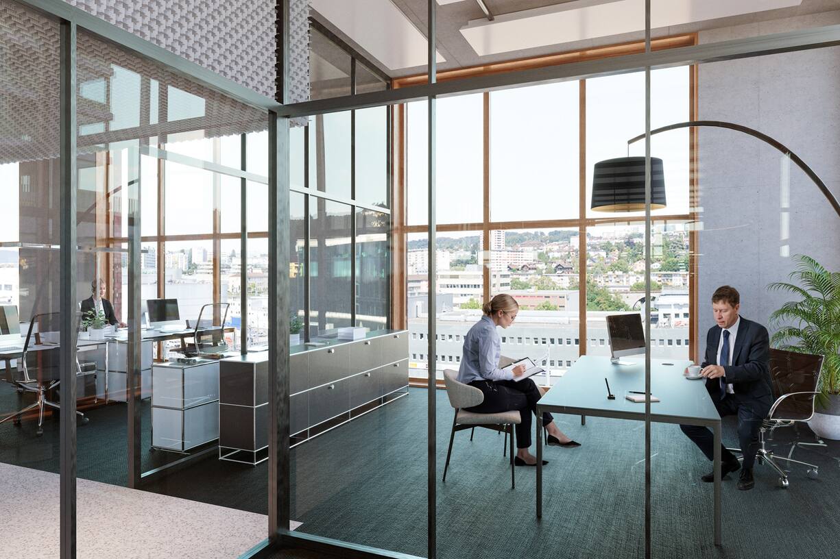 Des espaces de travail modernes et polyvalents