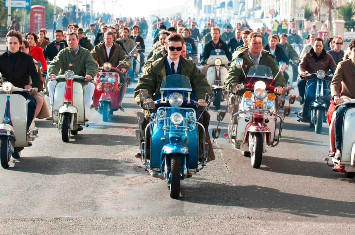 L'iconique scooter Vespa Piaggio