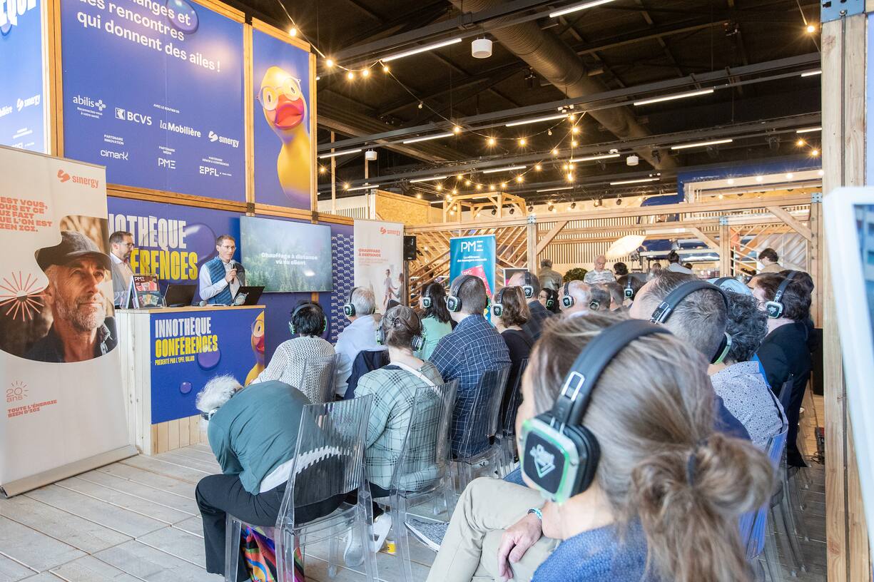 La Foire du Valais offre l'opportunité d'assister à de nombreuses conférences