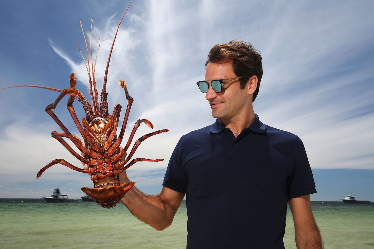 <p>Jean-Daniel Laffely est un grand admirateur de Roger Federer.</p>