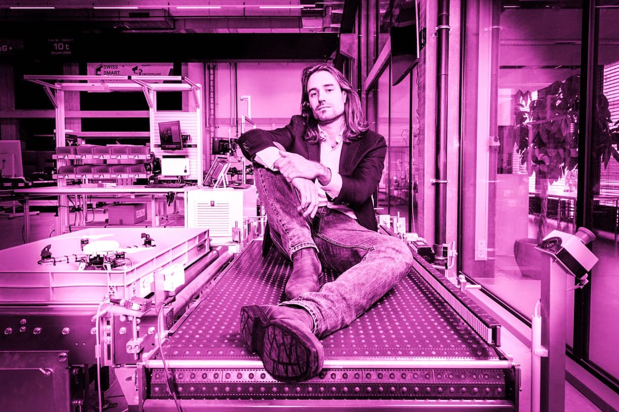 <p>Lucas Vandroux aide les entreprises à numériser leurs processus de qualité visuelle.</p>