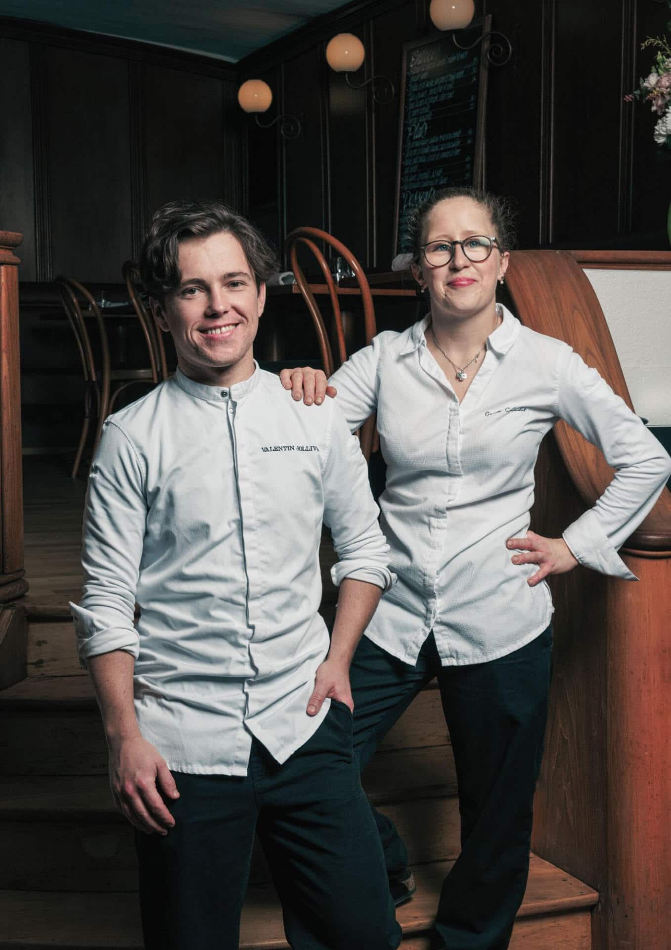 Valentin Jollivet et Gaëlle Chaudat