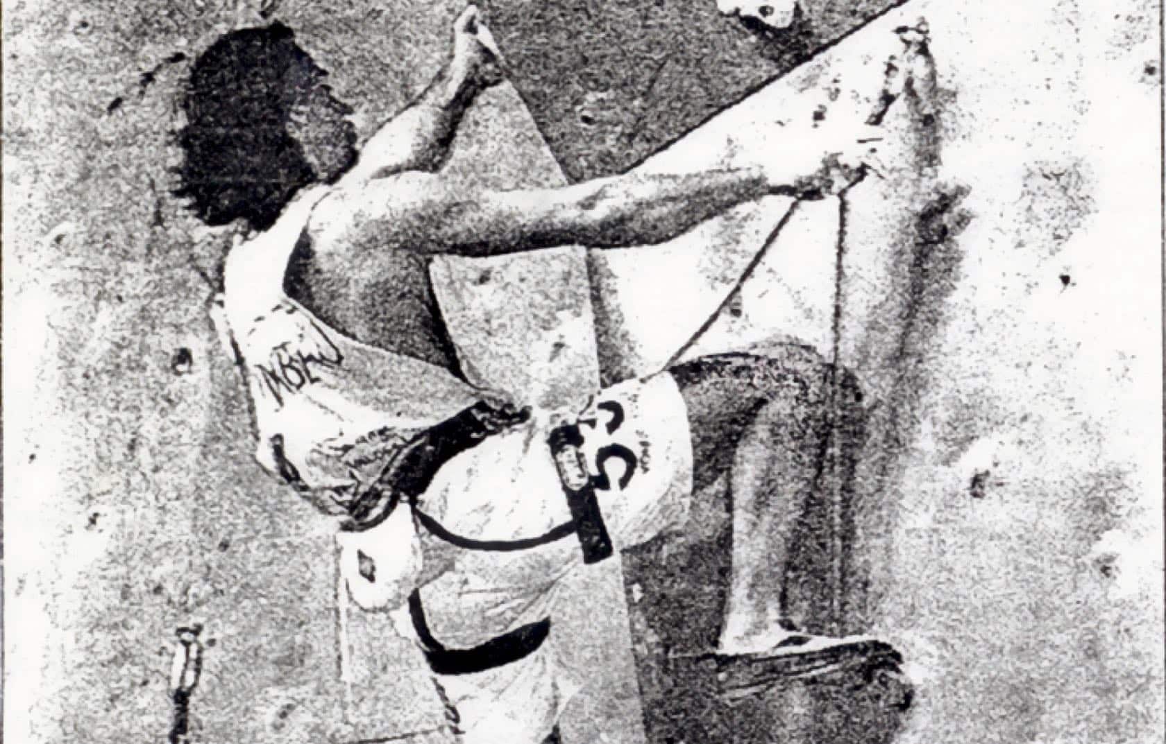 Grégoire Courtine a fait l’objet d’un article  de presse en gagnant la Coupe de France d’escalade.