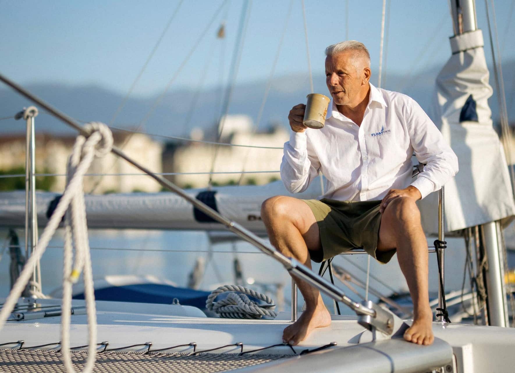 Jean-Luc et Amandine Oestreicher, hôteliers sur catamaran
