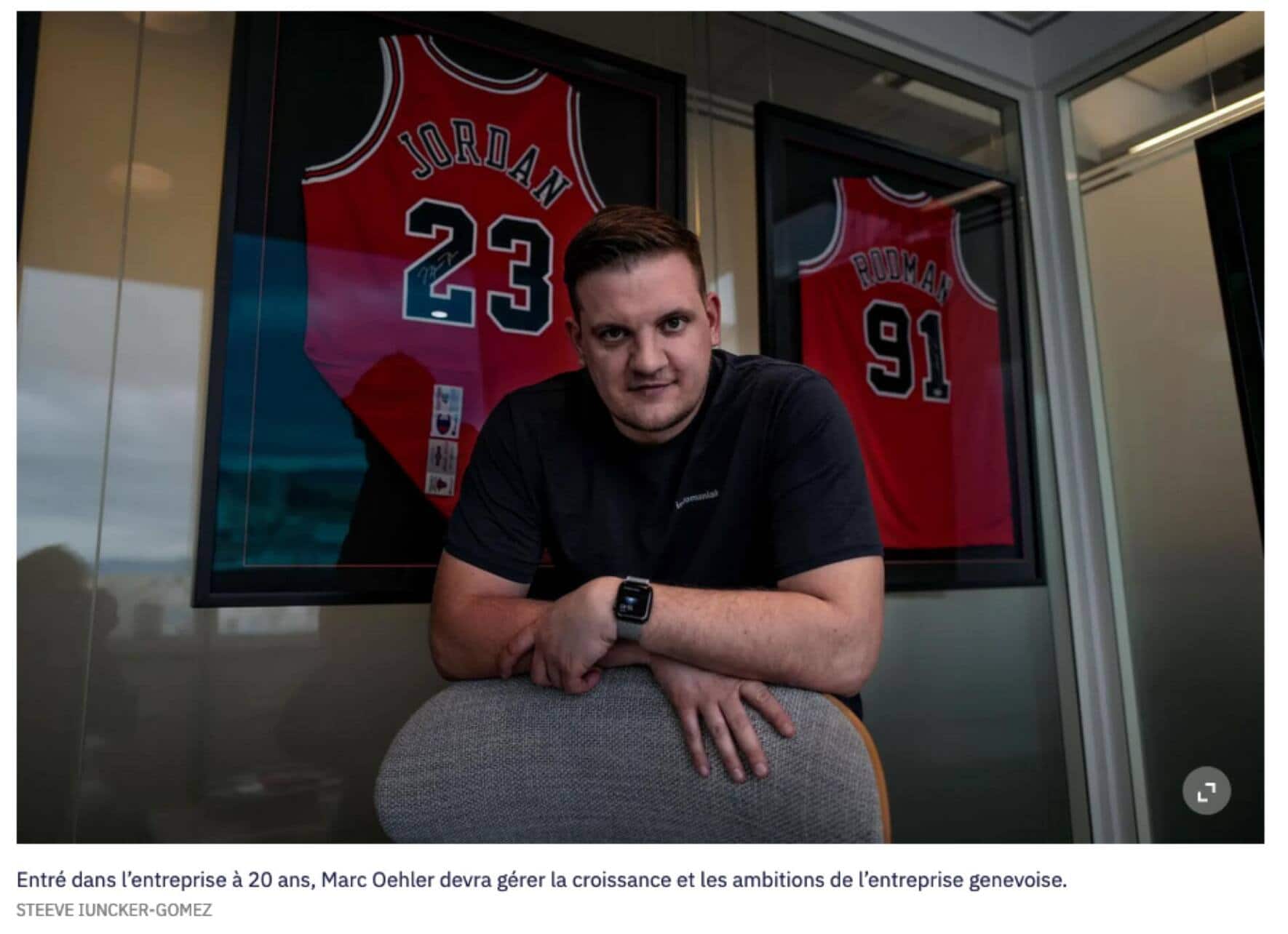 Marc Oehler accompagne les entreprises dans leur voyage numérique avec une sécurité maximale des données.