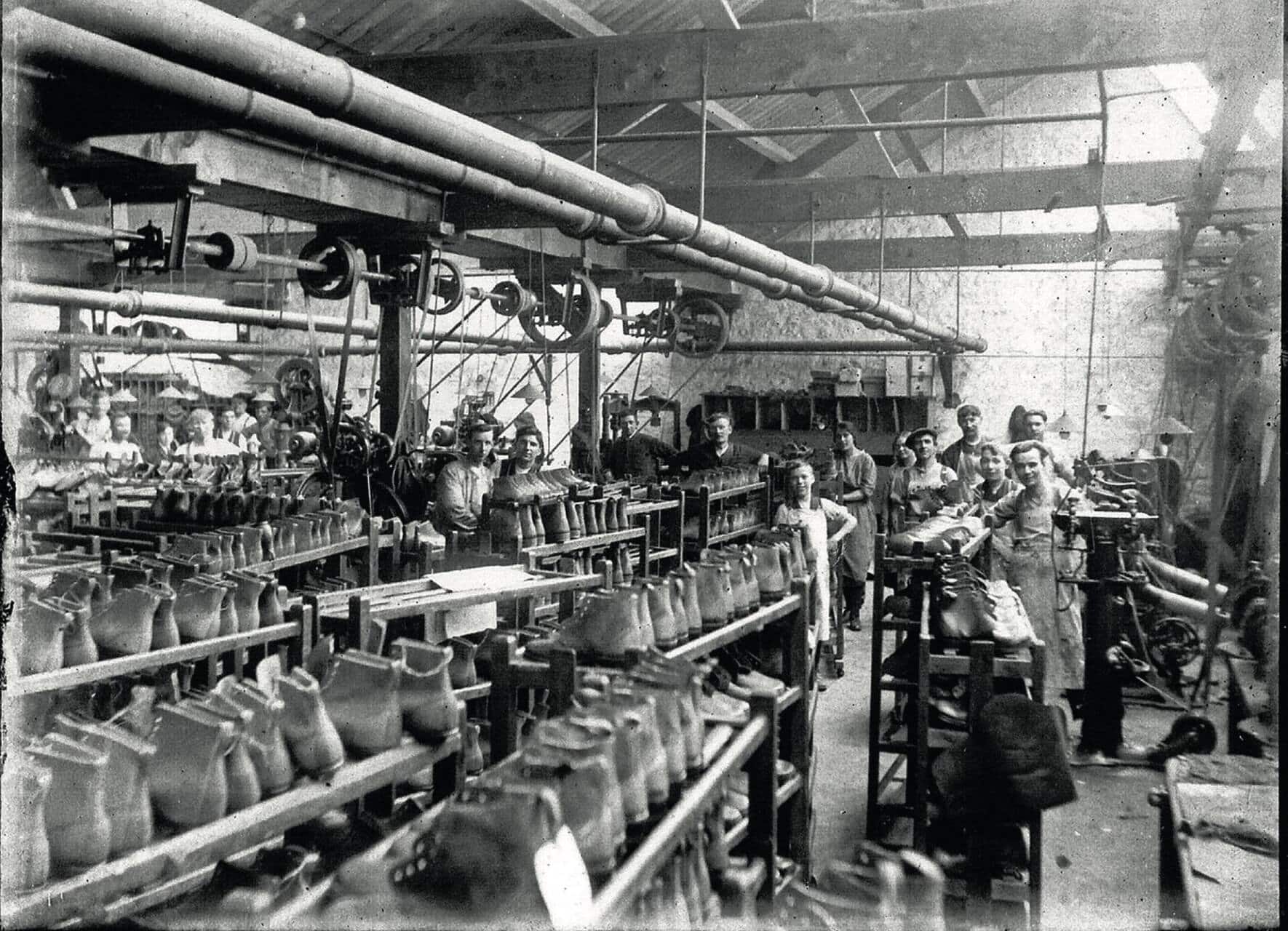 L’usine de Wollaston.