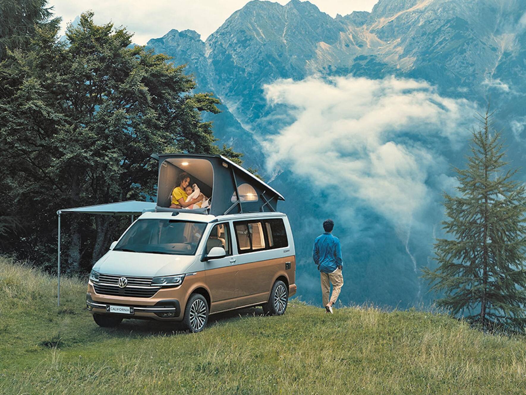 Le bus VW California.