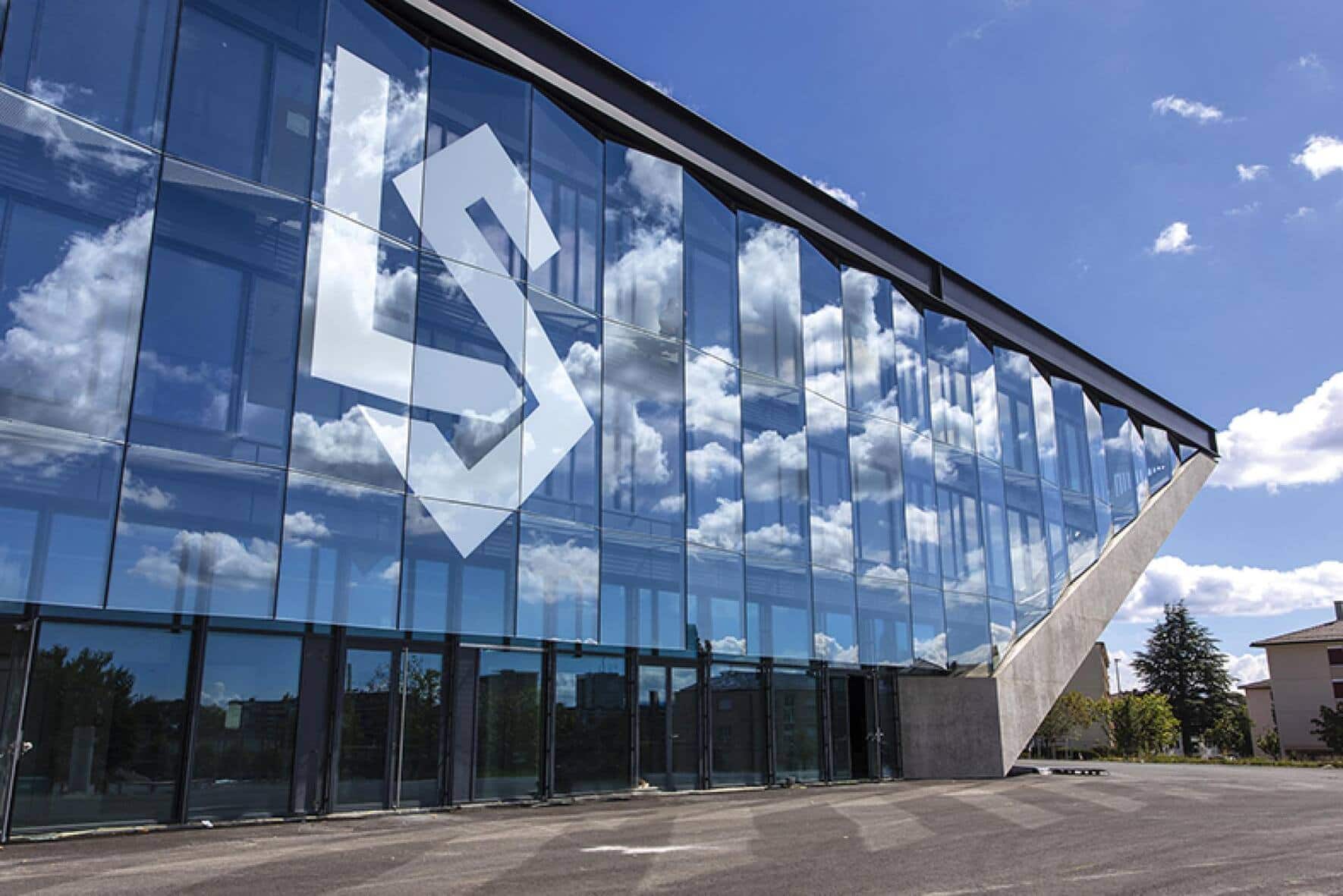 Le stade de la Tuilière, un ouvrage sur lequel Sottas a travaillé.
