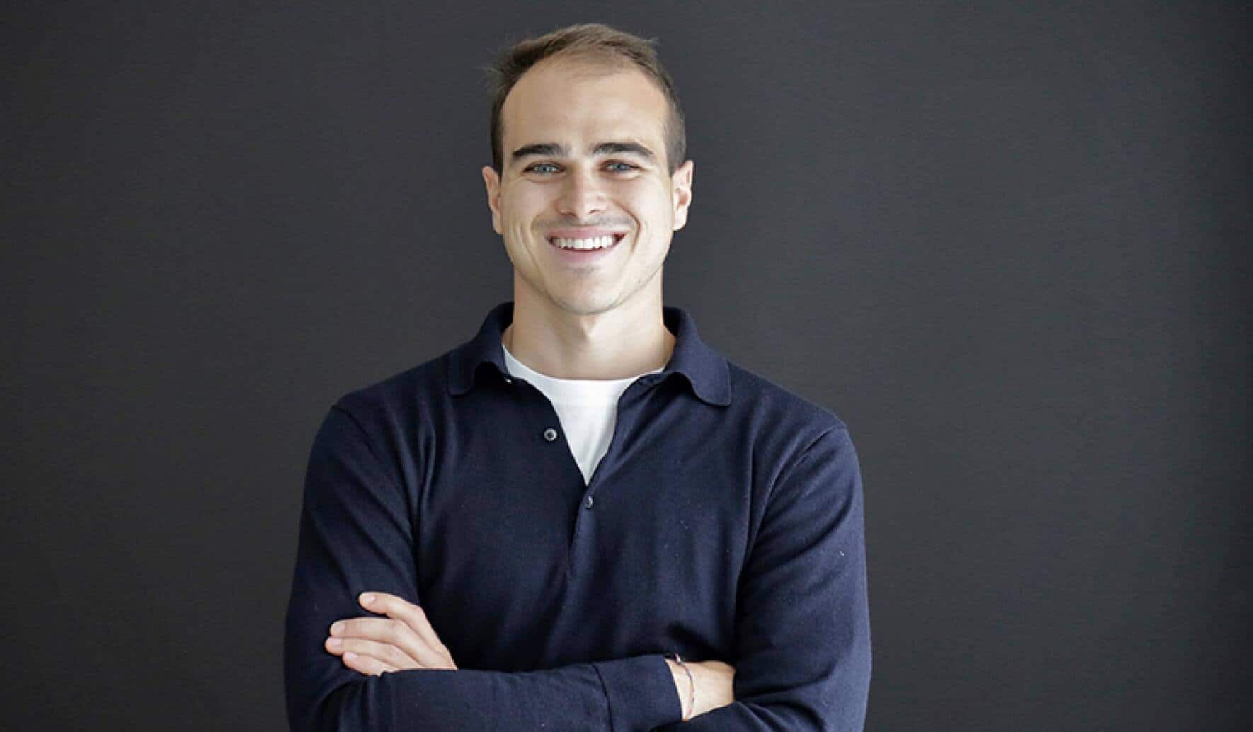 Andrea Tassistro, CEO de la start-up genevoise Foodetective, est en négociation avec des GAFAM.