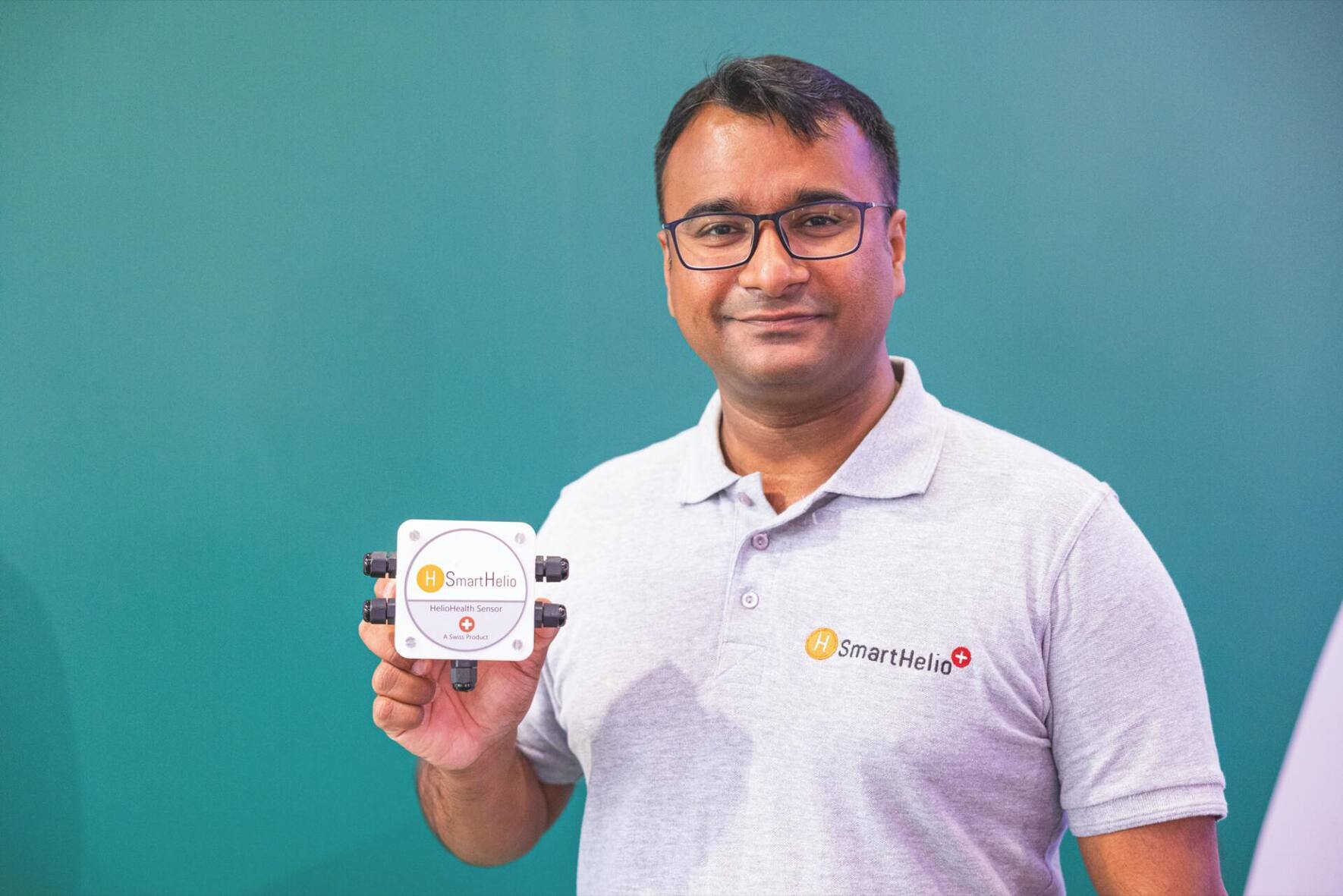 Govinda Upadhyay, CEO de SmartHelio, une start-up qui a développé une solution pour améliorer la productivité des installations solaires.