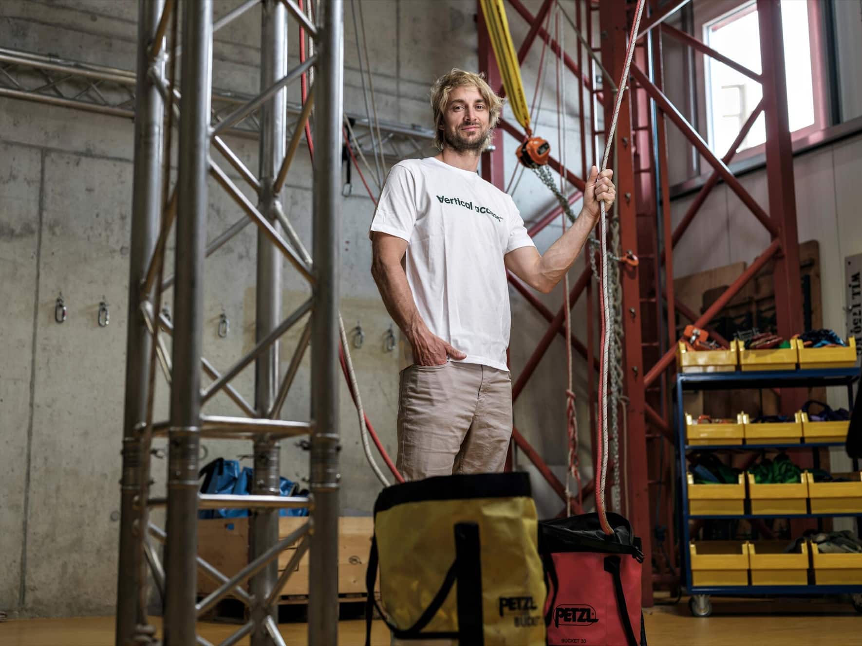 «Je ressens  dans ma profession  ce que je retrouve dans  les sports de montagne.» Jean-Pascal Charpilloz