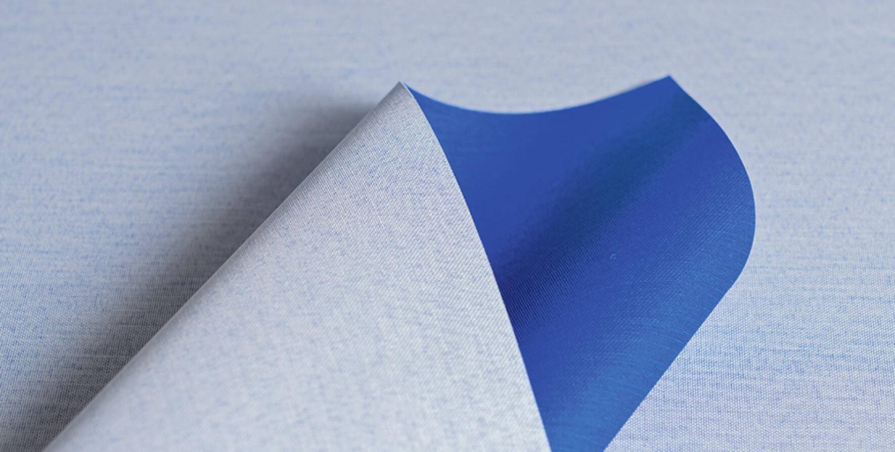 1 m2 de Toile Ocean contient 5,2 bouteilles de PET récupérées dans les océans.