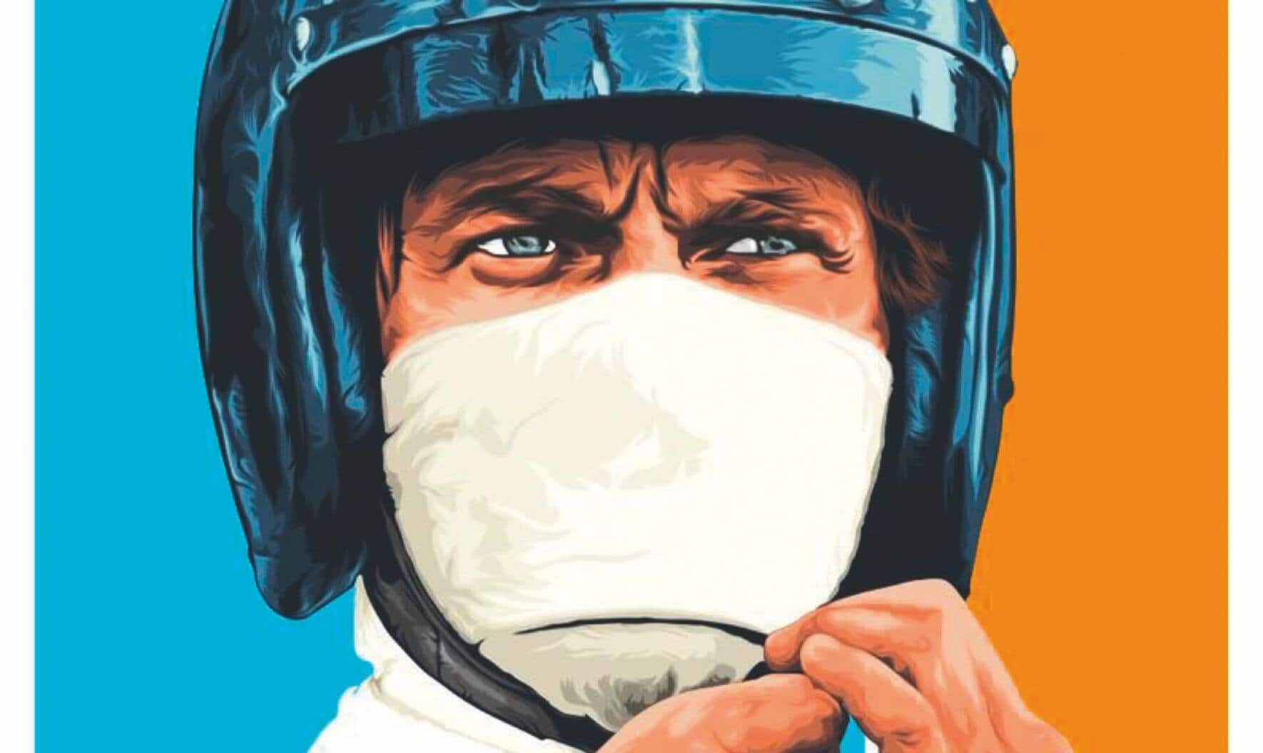 Steve McQueen dans "Le Mans".