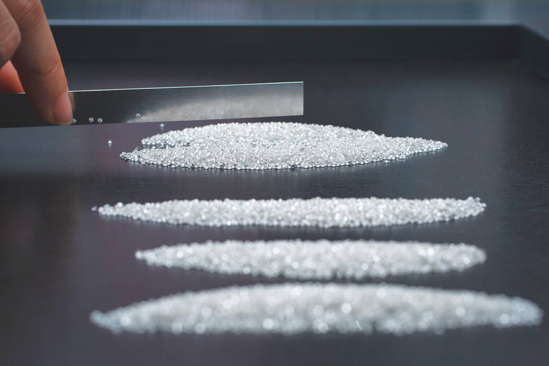 Une véritable mine de diamants. Et 60 coffres-forts pour en assurer la sécurité.