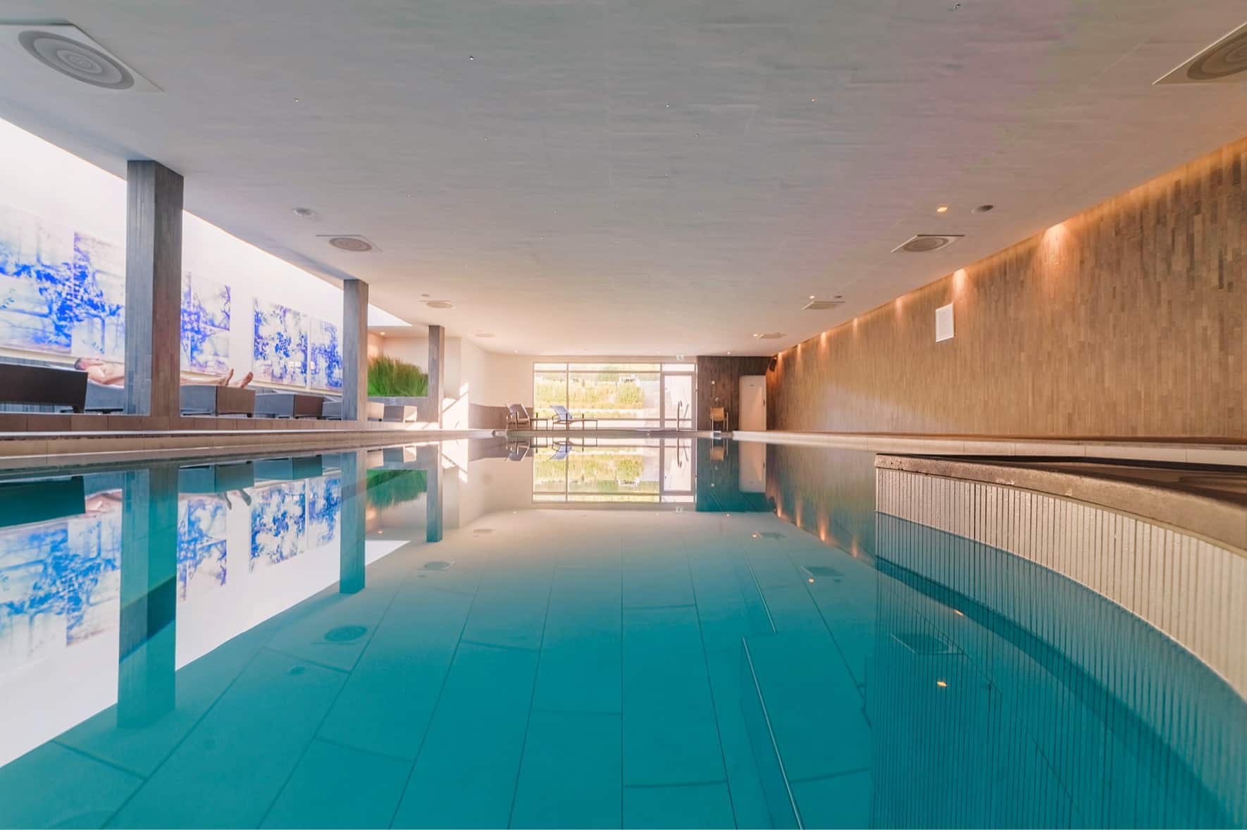 Parmi les nouveautés, la nouvelle piscine intérieure chauffée de 25 mètres.