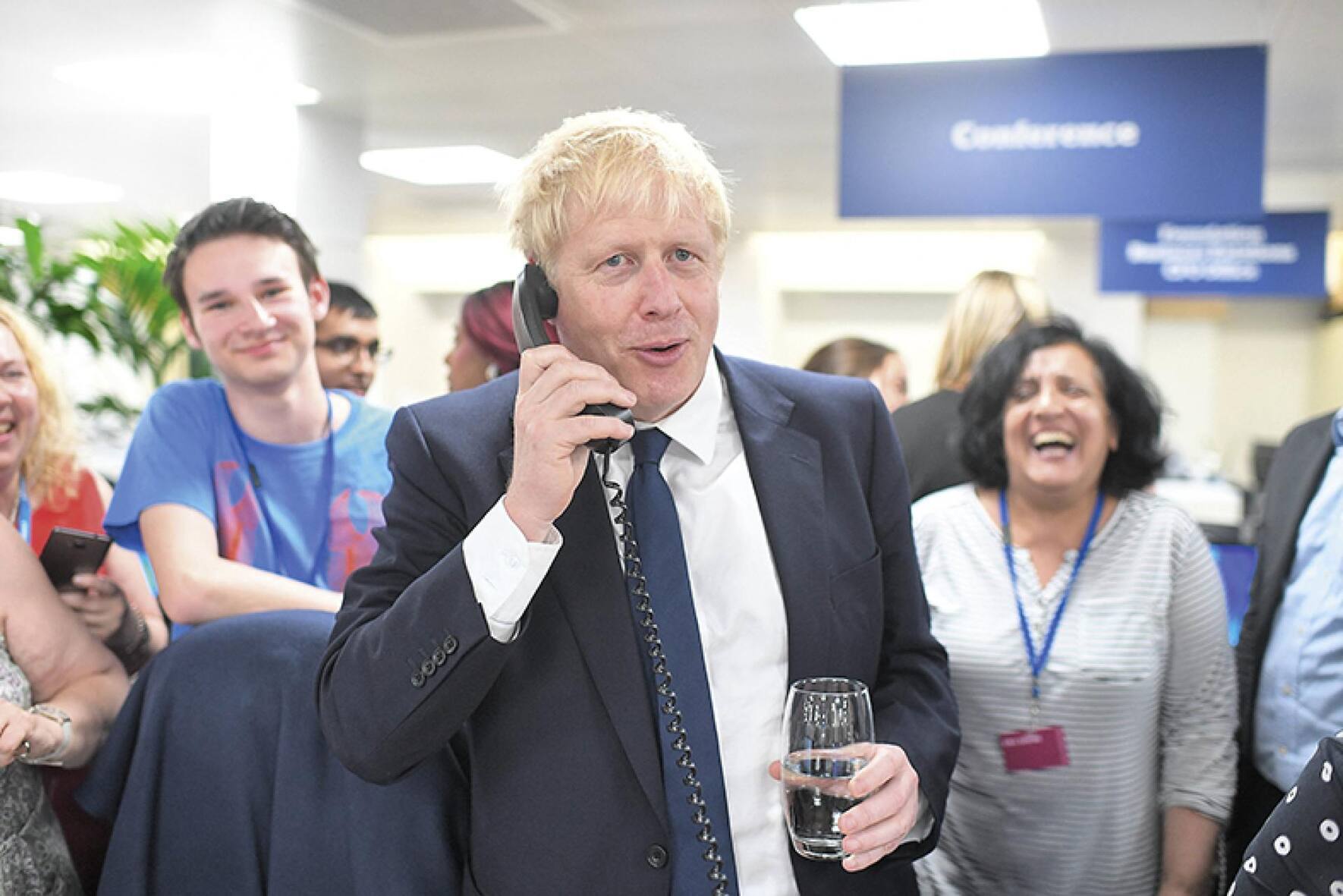 Boris Johnson and Jeremy Hunt Campaigning for Brecon by election
