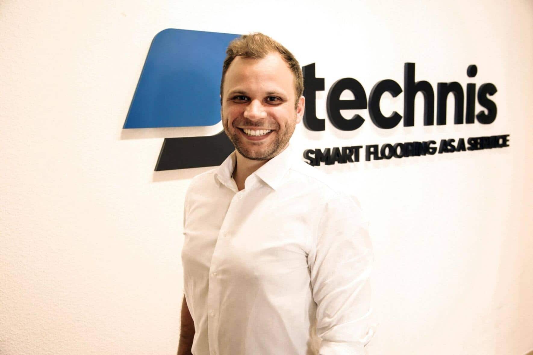 Wiktor Bourée. CEO TEchnis. Lausanne