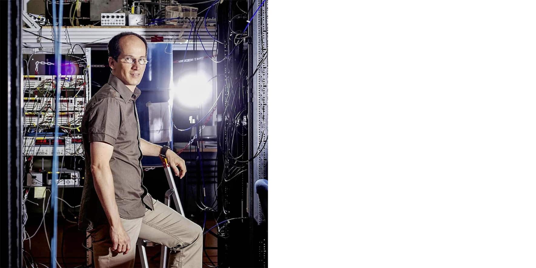 ­Andreas Wallraff veut développer des ordinateurs quantiques supraconducteurs.