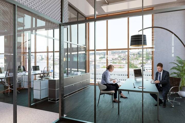 Des espaces de travail modernes et polyvalents