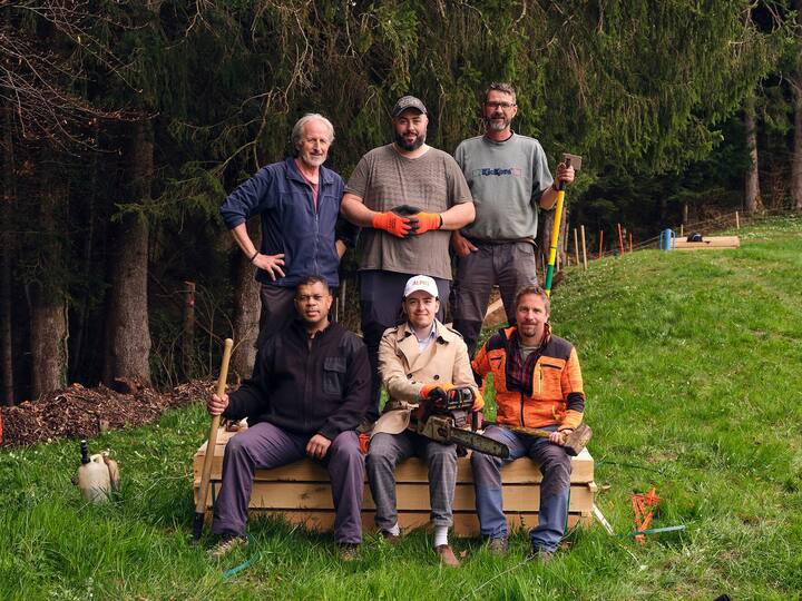 Einsatz für Wildbienen