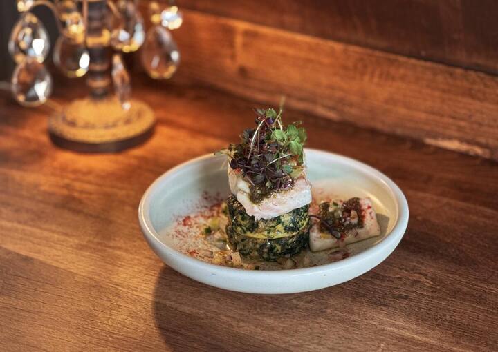 Hôtel Bella Tola - plat