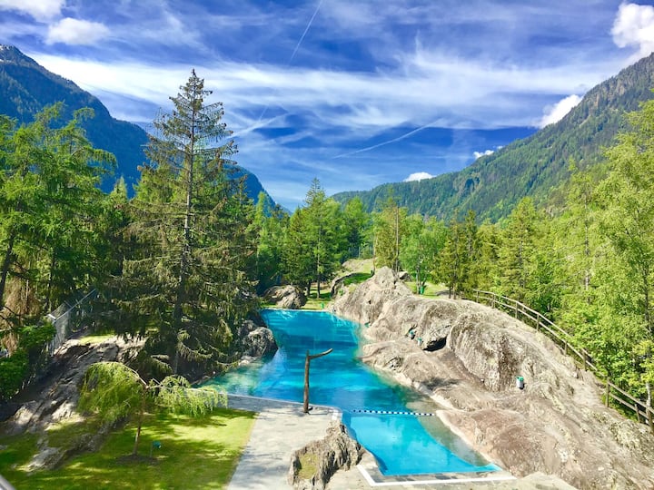 Hôtel Zoo des Marécottes - Piscine