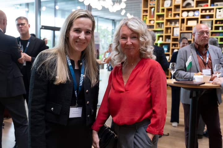 Aurore Amaudruz, Romande Energie et Sandra Jean, Etat de Vaud
