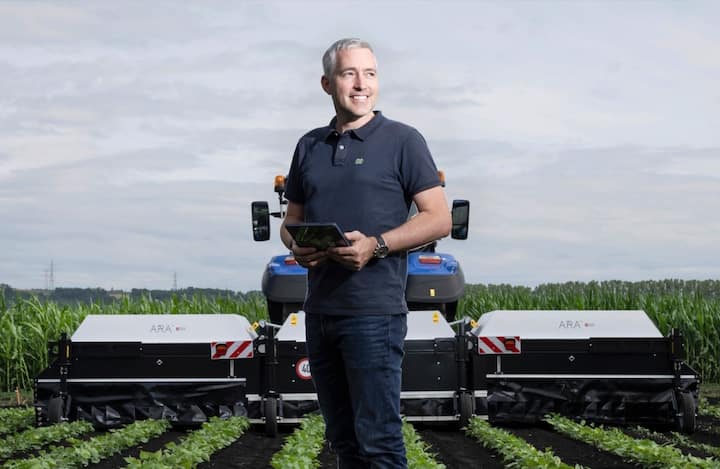 Aurélien Demaurex, cofondateur et CEO d’Ecorobotix