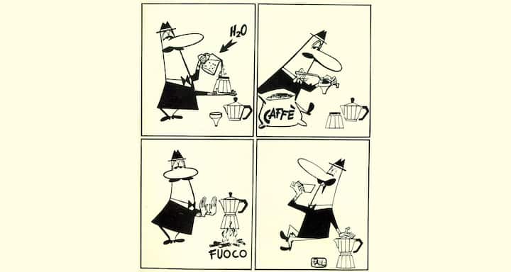 Sa mascotte L’homme moustachu