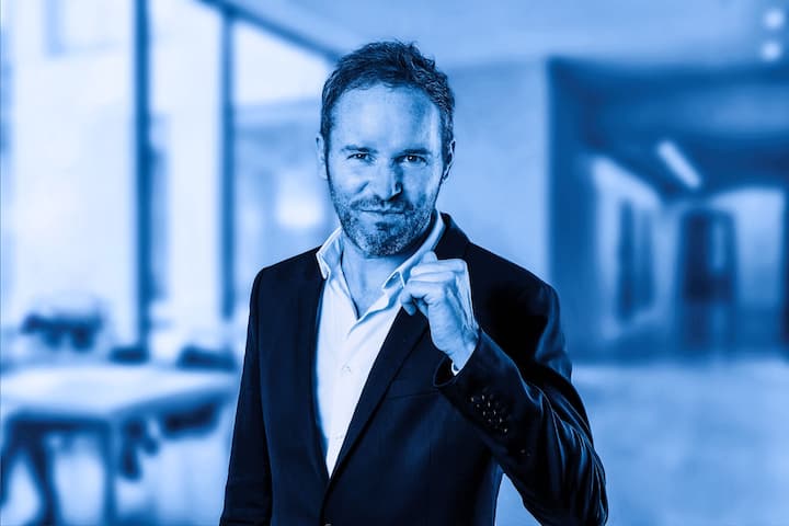 <p>Rino Borini a créé un centre communautaire pour les personnes intéressées par la crypto.</p>