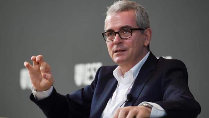 <p>Président du conseil d'administration Pablo Isla.</p>