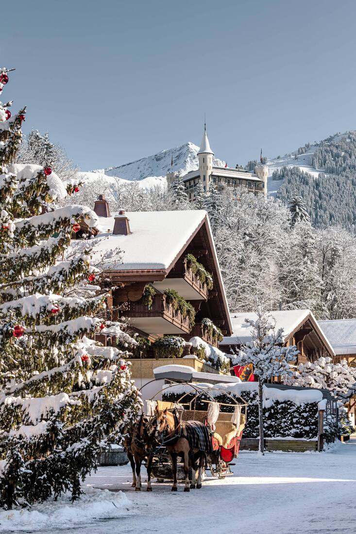 Gstaad en hiver