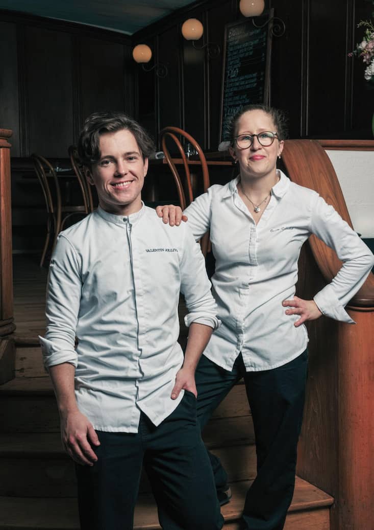 Valentin Jollivet et Gaëlle Chaudat