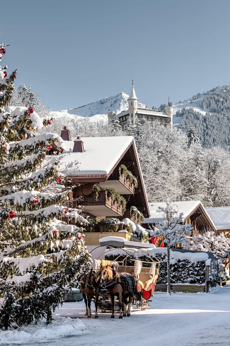 Gstaad en hiver