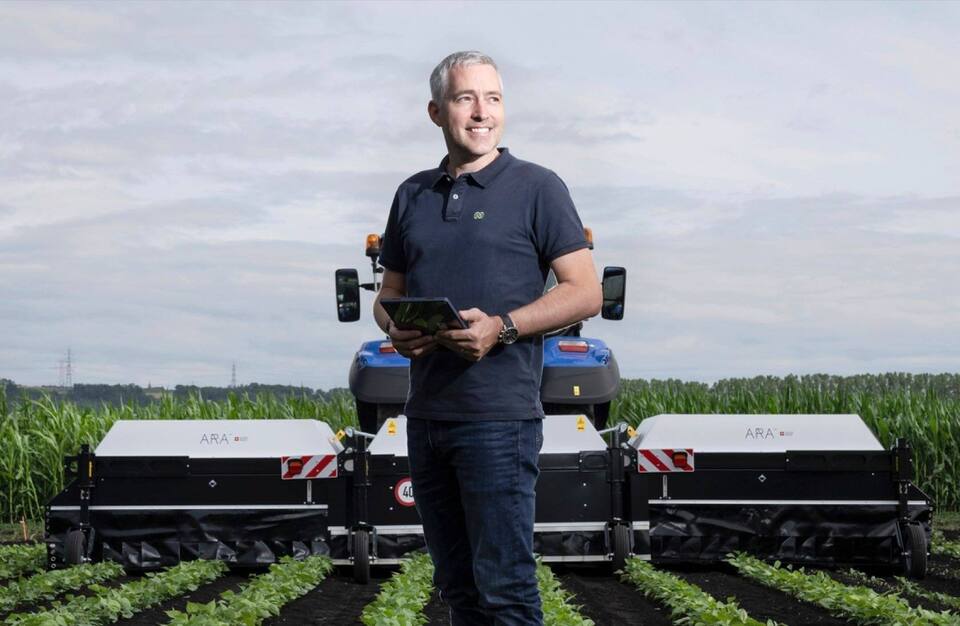 Aurélien Demaurex, cofondateur et CEO d’Ecorobotix