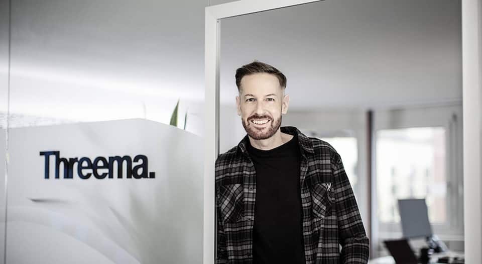 Digital Shapers 2021 The Cybersecurity Guards Martin Blatter, Threema ©PD